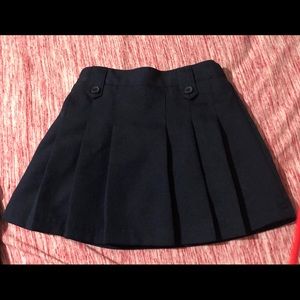 Little girls school uniform skirts